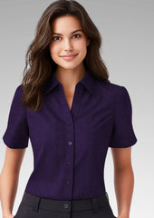 Climate Smart - Ladies semi fit short sleeve (sizes 6 - 28) - Corporate Reflection