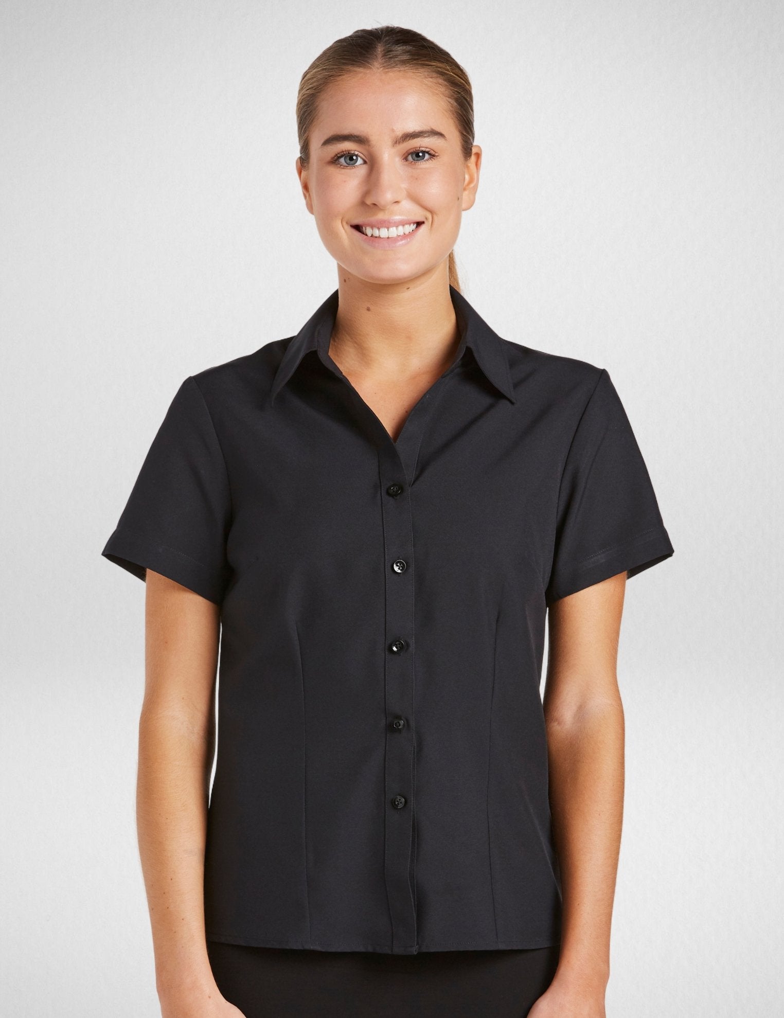 Climate Smart - Ladies semi fit short sleeve (sizes 6-28) - Corporate Reflection