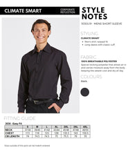 Climate Smart - Mens easy fit long sleeve - Corporate Reflection