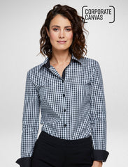 Corporate Canvas - Gingham Check - Corporate Reflection